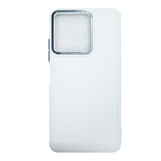 Capa de Silicone para Xiaomi Redmi 13C/Poco C65 Branco